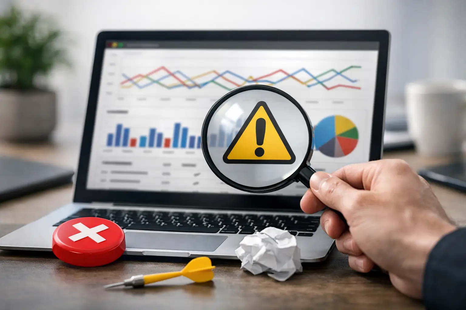 10 errores comunes en Google Ads